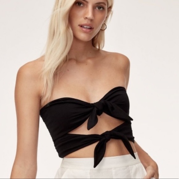 Wilfred Tops - Daveney Tube Top / black/ Aritzia/ Wilfred